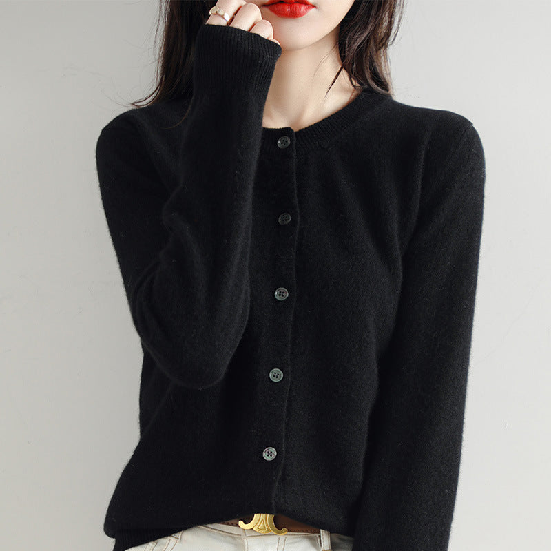 W&W Mode | Kuschelige Strickjacke mit feinem Muster