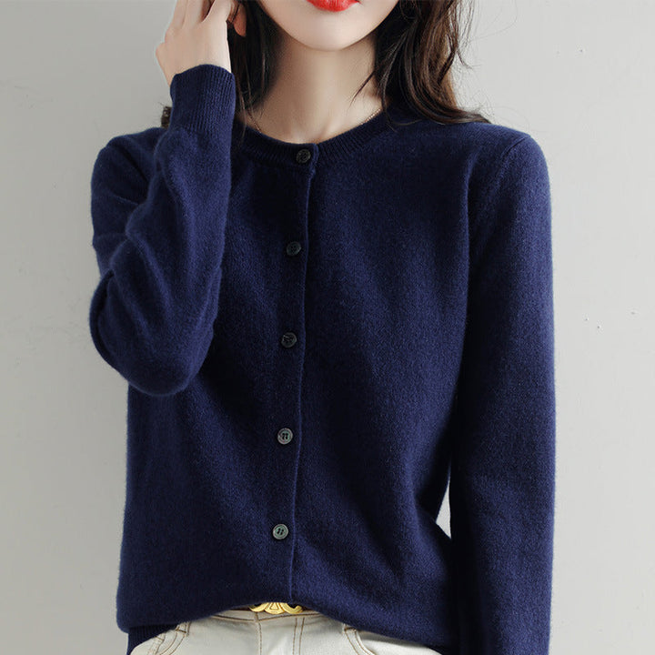 W&W Mode | Kuschelige Strickjacke mit feinem Muster