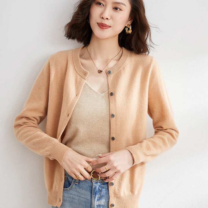 W&W Mode | Kuschelige Strickjacke mit feinem Muster