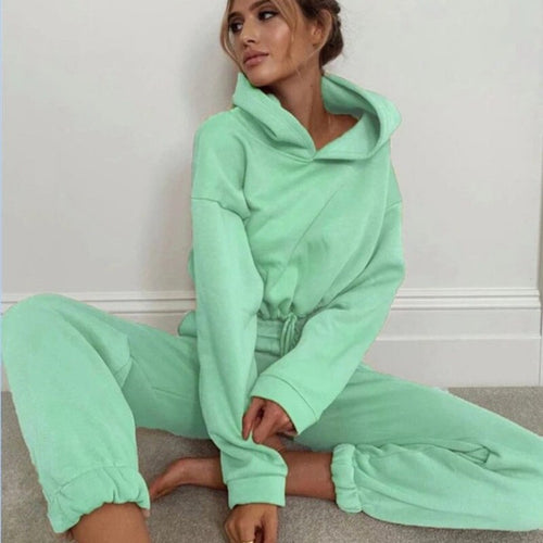 W&W Mode Casual Jogginganzug | Bequemer Trainingsanzug für Frauen