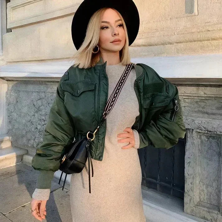 W&W Mode | vielseitige damen - bomberjacke
