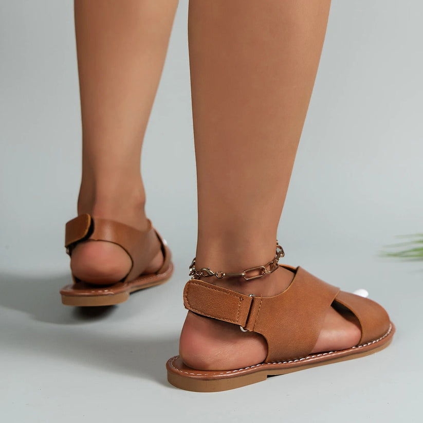W&W Mode | Leder Damenschuhe Mit Schnalle
