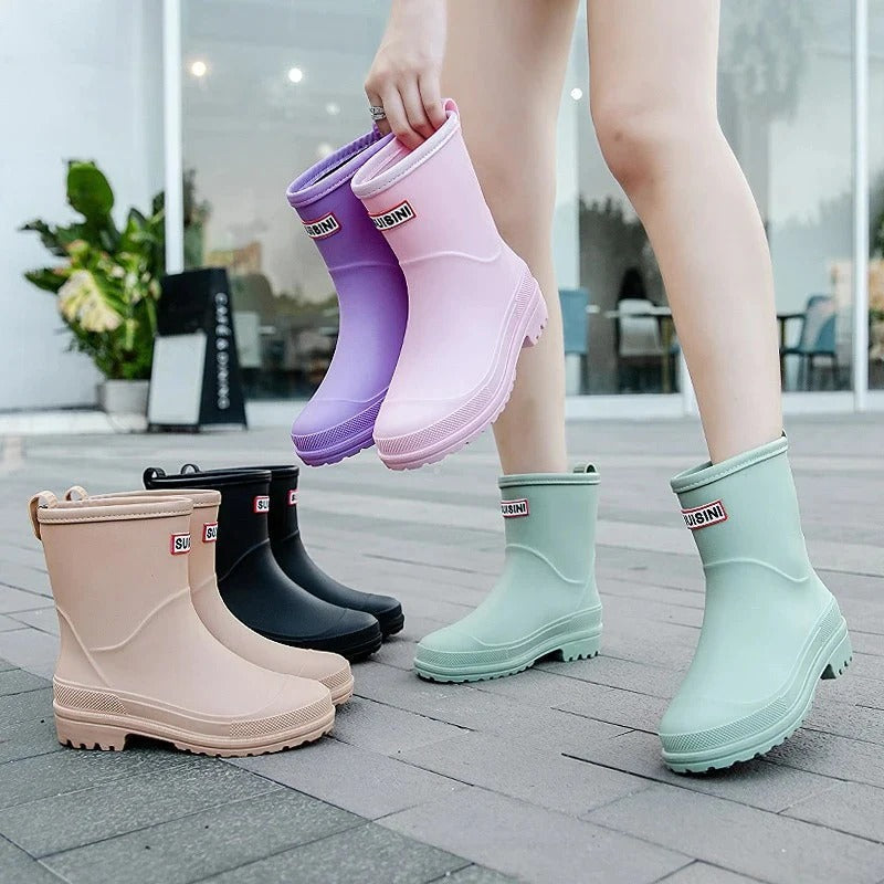 W&W Mode | Luxus Wasserdichte Stiefel für Damen