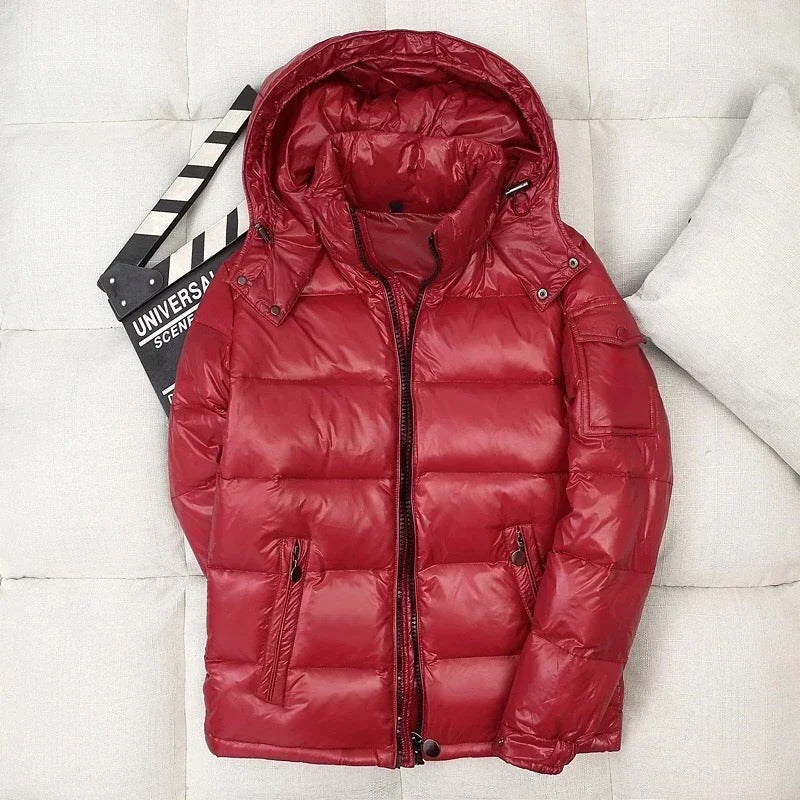 W&W Mode - Glänzende Steppjacke für den Winter