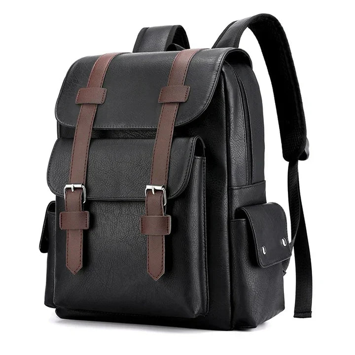 W&W Mode | Eleganter Rucksack aus echtem Leder
