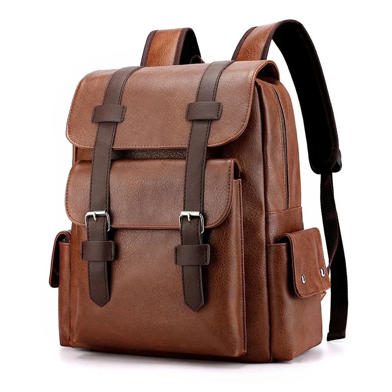 W&W Mode | Eleganter Rucksack aus echtem Leder