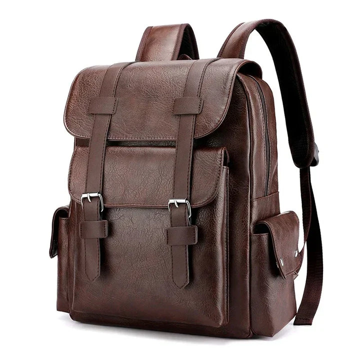 W&W Mode | Eleganter Rucksack aus echtem Leder
