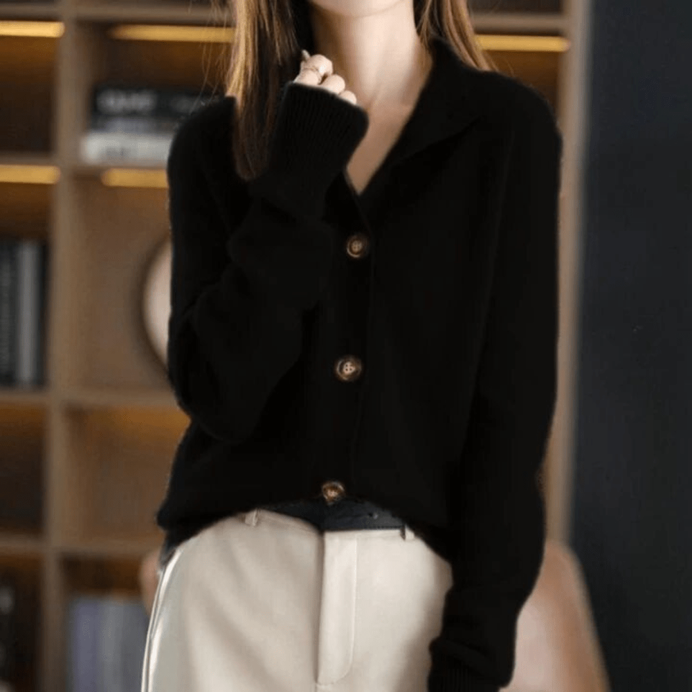 W&W Mode | Stylischer Cashmere Strickjacke Für Frauen
