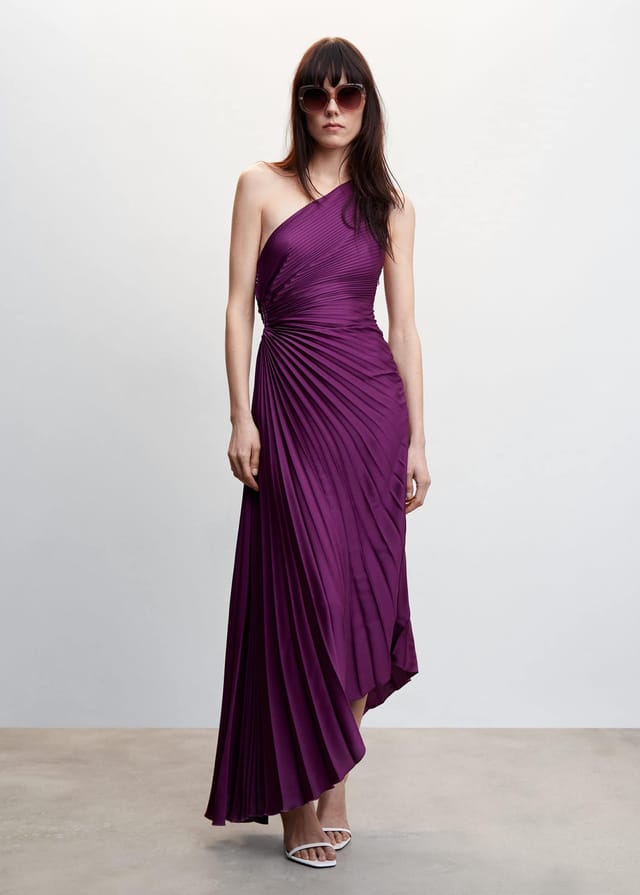 W&W Mode | One Shoulder Maxikleid