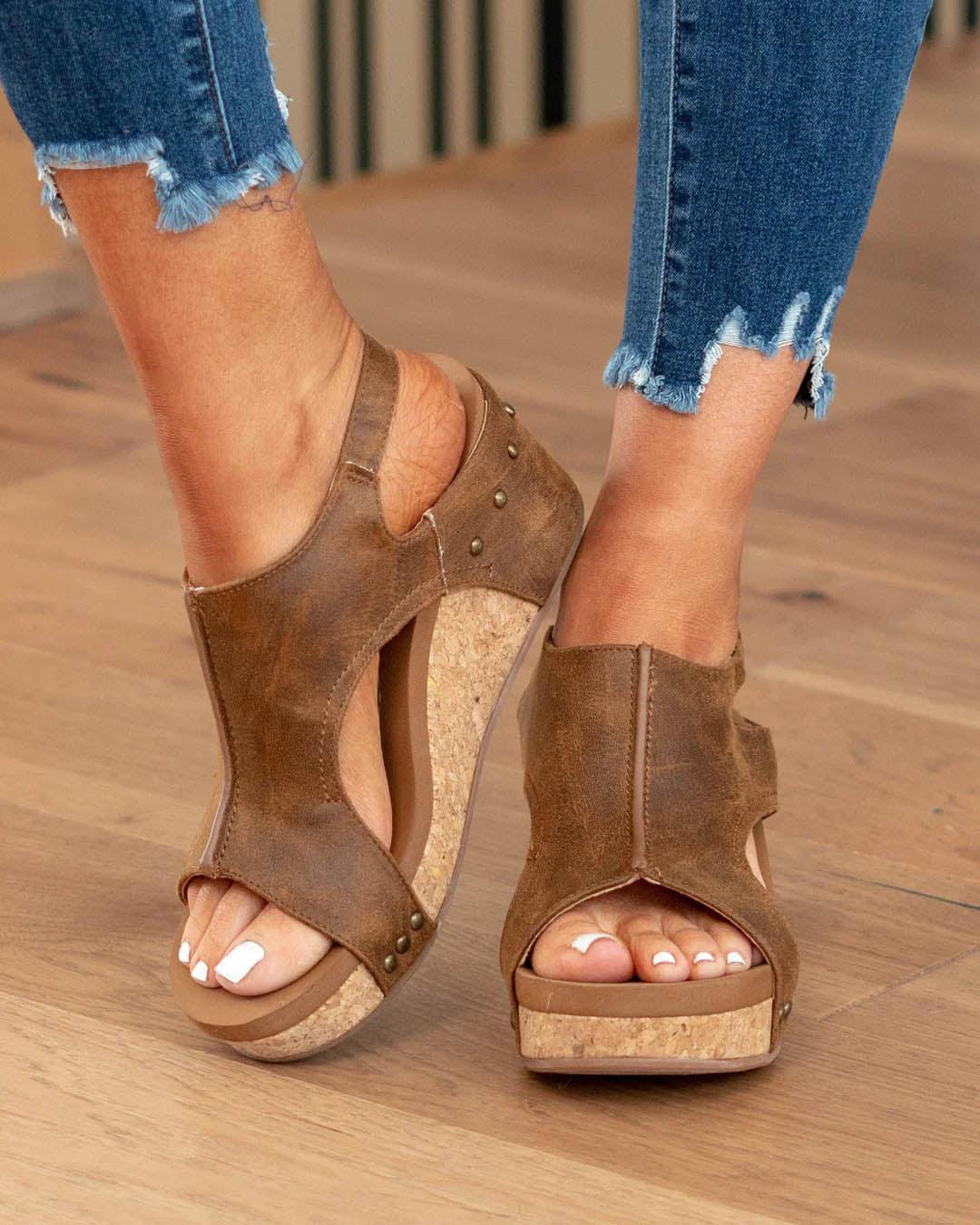 W&W Mode | Sandalen mit mittlerem Absatz