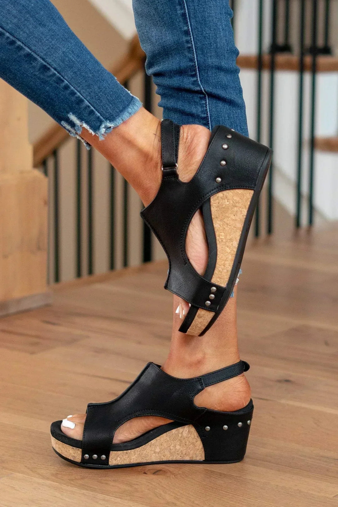 W&W Mode | Sandalen mit mittlerem Absatz
