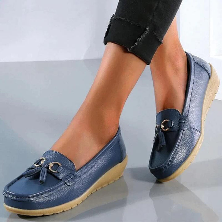 W&W Mode | Orthopädische Leder Loafers