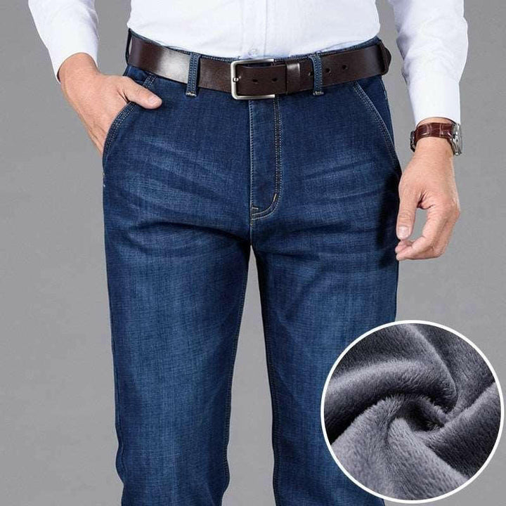 W&W Mode | Herren Stretch Denim Hose Mit Reißverschluss