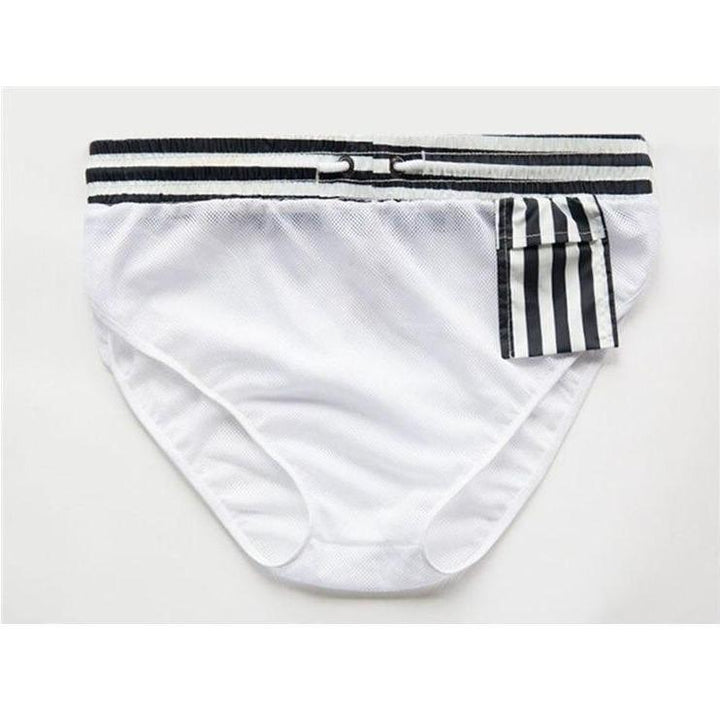 W&W Mode | Gestreifte Badeshorts für Männer