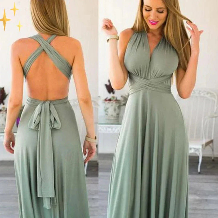 Damen ärmelloses Maxikleid