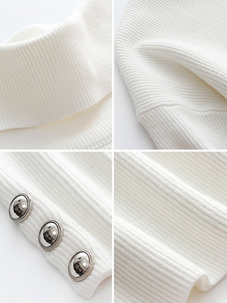 W&W Mode | Eleganter Rollkragenpullover für Damen