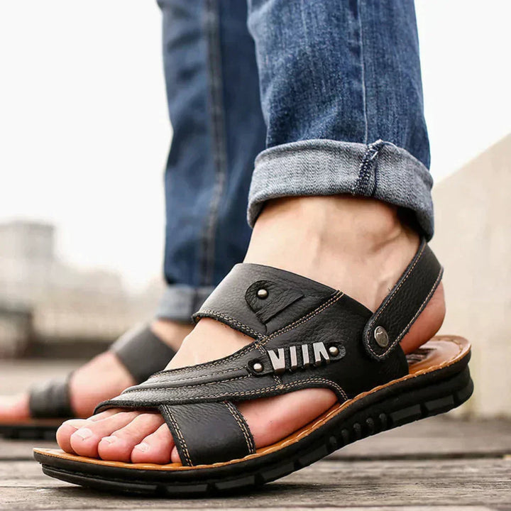 W&W Mode | Atmungsaktive Sandalen Mit Offener Spitze Für Herren