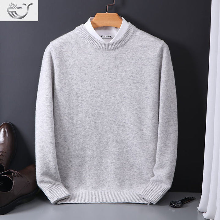 W&W Mode | Luxuriöser Herren Kaschmir Pullover