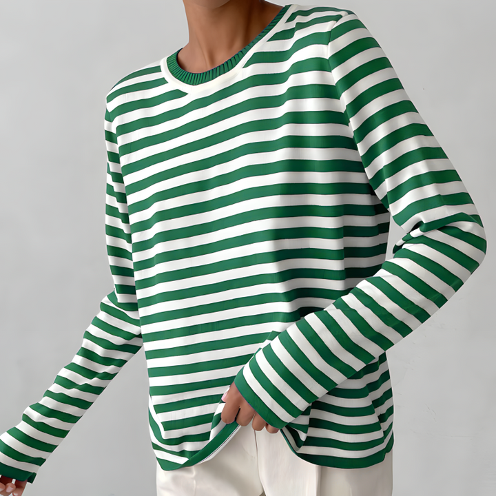 W&W Mode | Damen T-Shirt mit langen Ärmeln, lässig und bequem