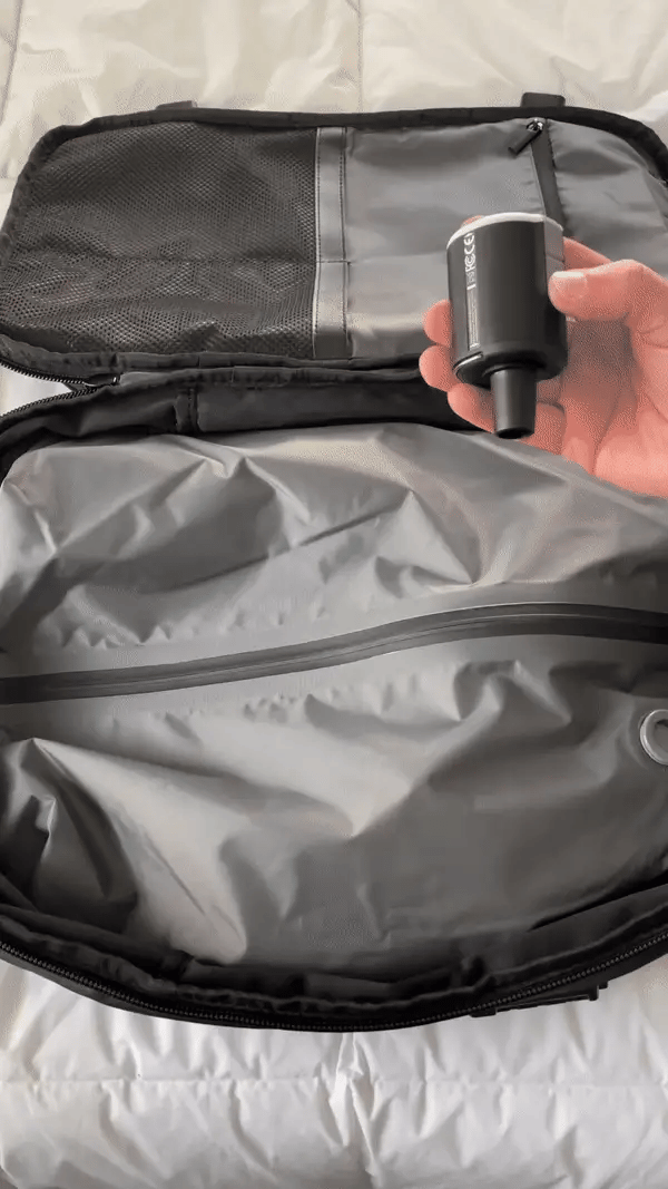 W&W Mode | Reiserucksack mit Vakuumkompression