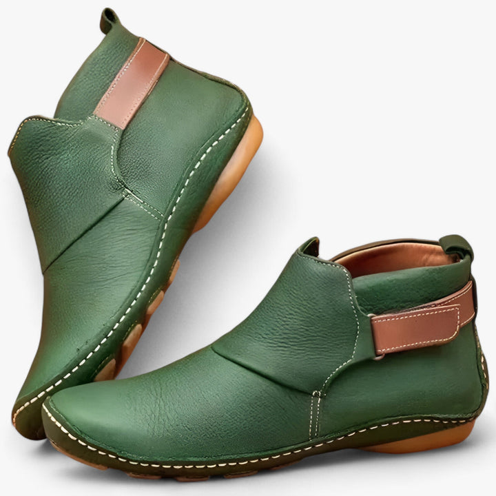 W&W Mode - Damen Boho Slipper Stiefeletten
