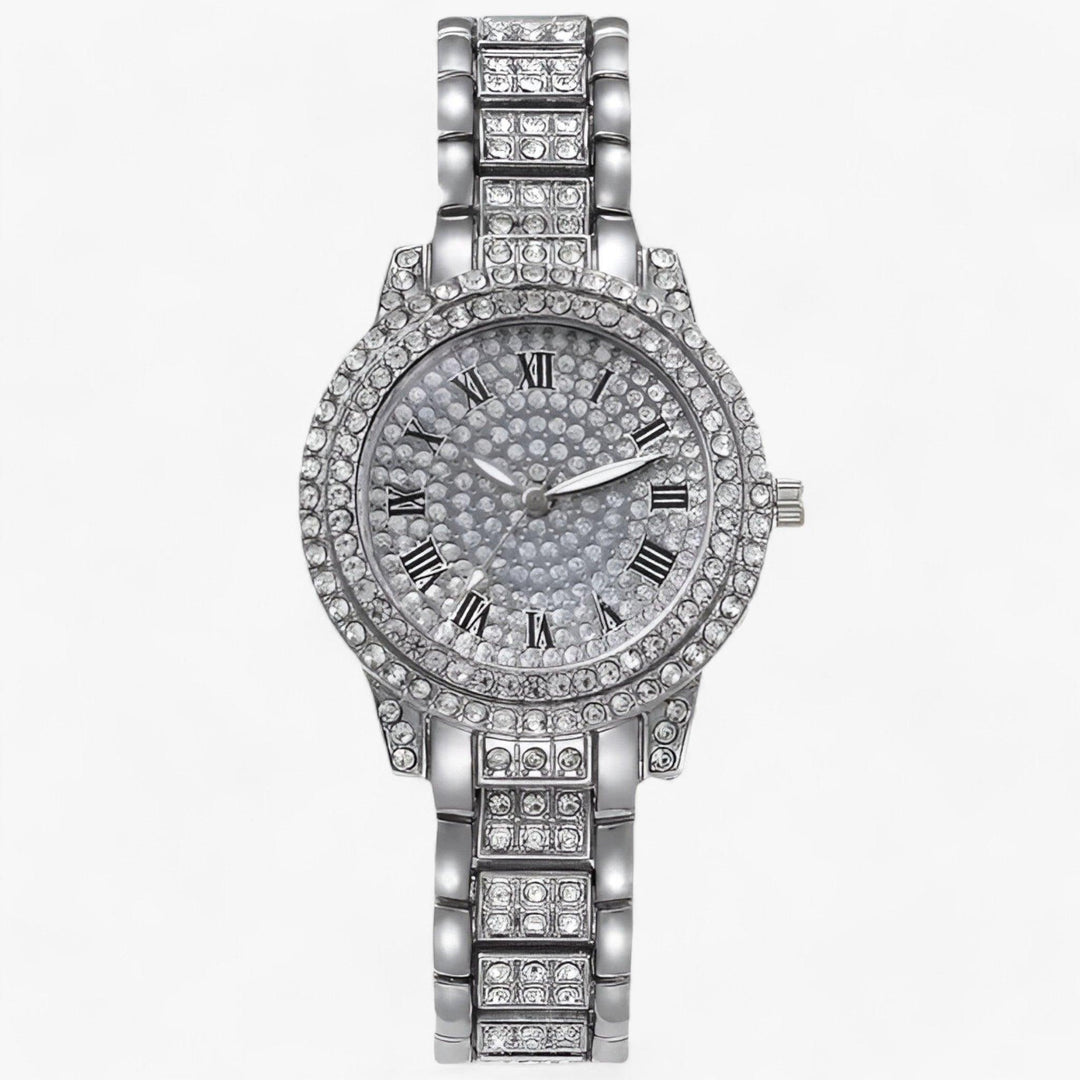 W&W Mode | Luxus Uhr Mit Voller Diamanten