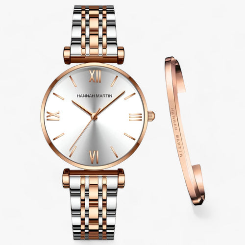 W&W Mode | Edelstahluhr Mit Elegantem Design Für Frauen