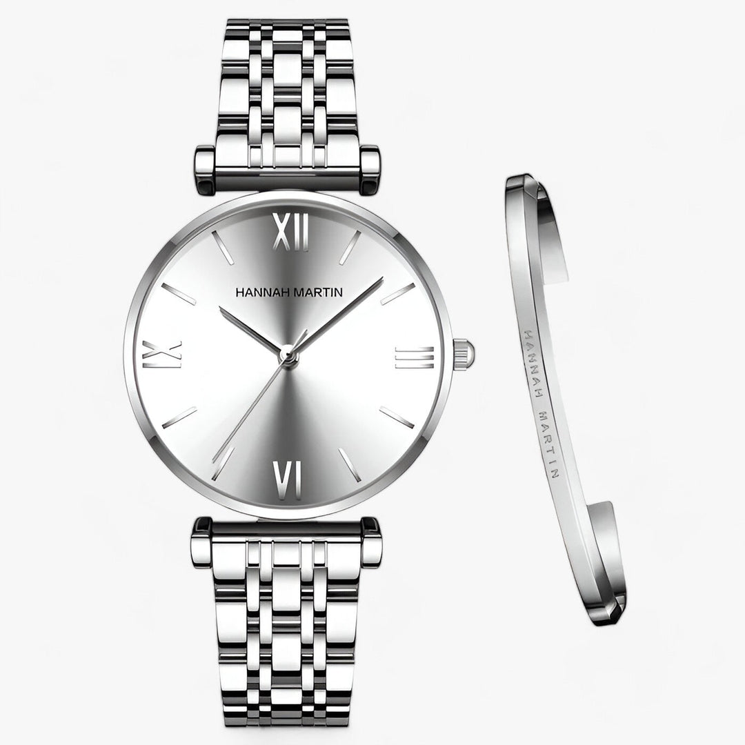 W&W Mode | Edelstahluhr Mit Elegantem Design Für Frauen