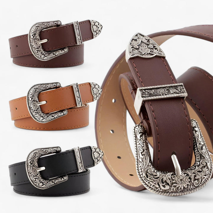 W&W Mode | Western Ledergürtel Weinlese Stil & Langlebiges Design Für Frauen