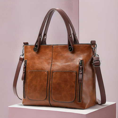 W&W Mode Tote - Altmodische Umhängetasche