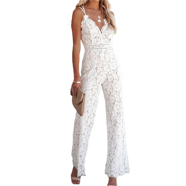 Prava - Wunderschöner Spitzen-Jumpsuit - FashionWOLF