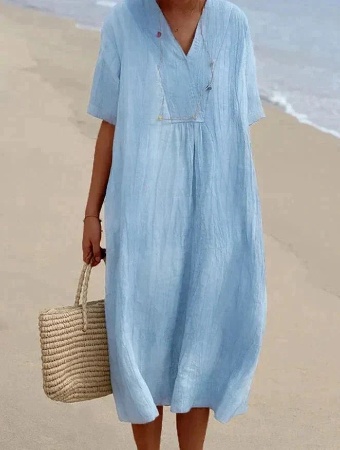 W&W Mode | Sommerkleid aus hochwertigem Stoff