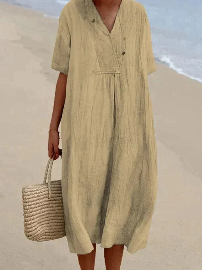 W&W Mode | Sommerkleid aus hochwertigem Stoff