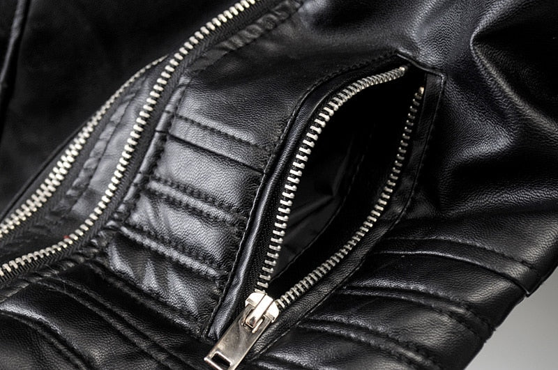 Stylische Motorjacke