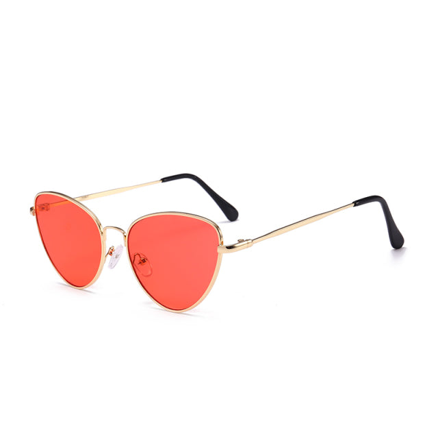 W&W Mode | Kleine Weinlese Katze Auge Sonnenbrille