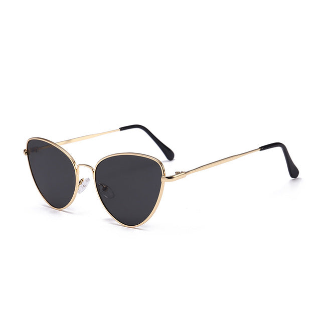 W&W Mode | Kleine Weinlese Katze Auge Sonnenbrille