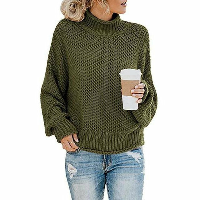 W&W Mode | Vintage Lässig Gestrickter Pullover