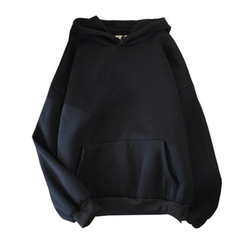 Unisex Oversize-Hoodie mit Eisbär-Aufdruck und weichem Material