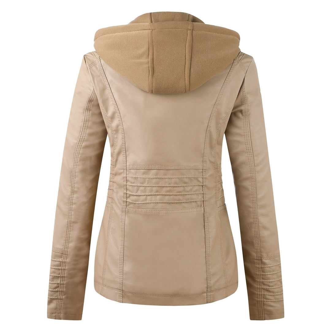 W&W Mode | Designer-Lederjacke Mit Kapuze