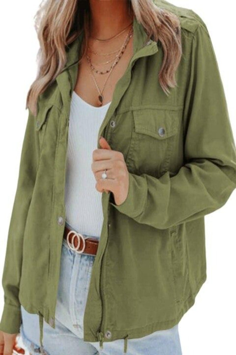 W&W Mode | Lässige Übergangsjacke mit Reisverschluss