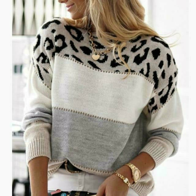 W&W Mode | Modischer Patchwork-Pullover