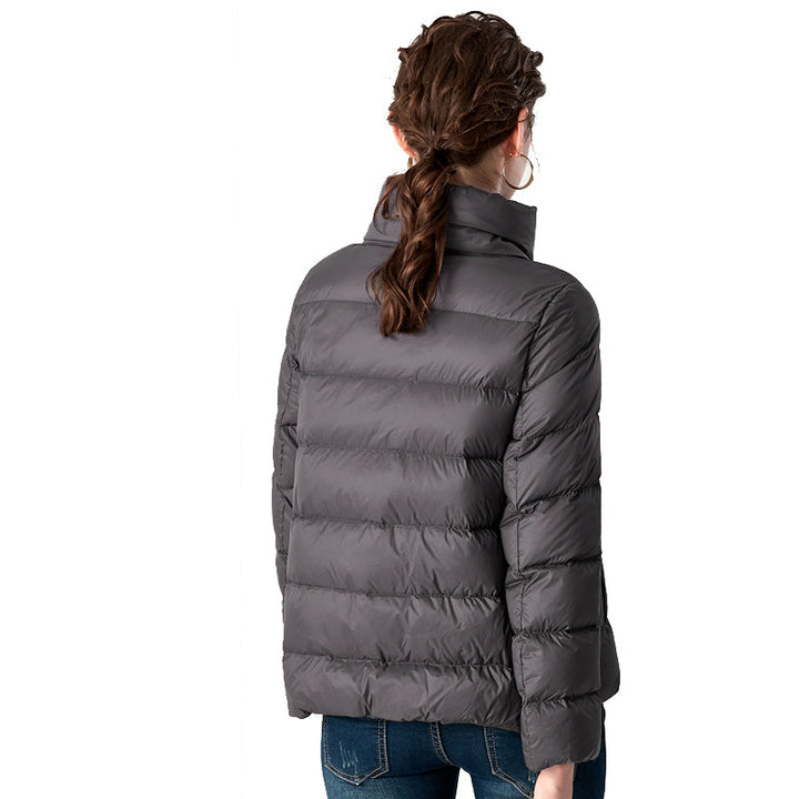 W&W Mode Élégante - Ultra Leicht Daunen Plus Daunenjacke