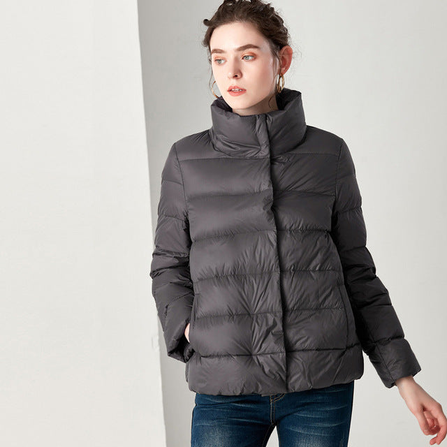 W&W Mode Elegant | Ultra leichte Daunenjacke Plus