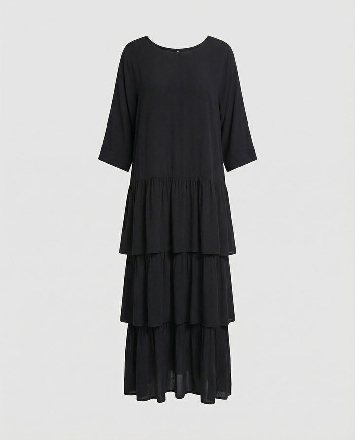 W&W Mode | Luxuriös Elegantes Chiffonkleid