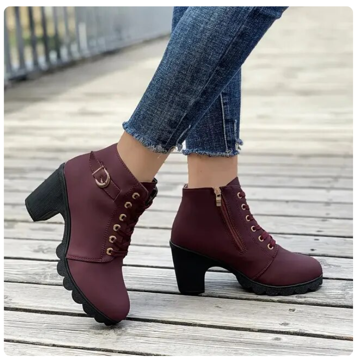 W&W Mode High Heel Stiefel – elegant, modern und bequem