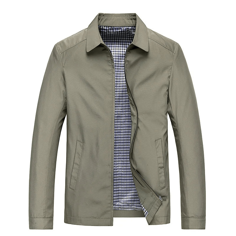 W&W Mode | Stilvolle Jacke Mit Reißverschluss Herrenjacke