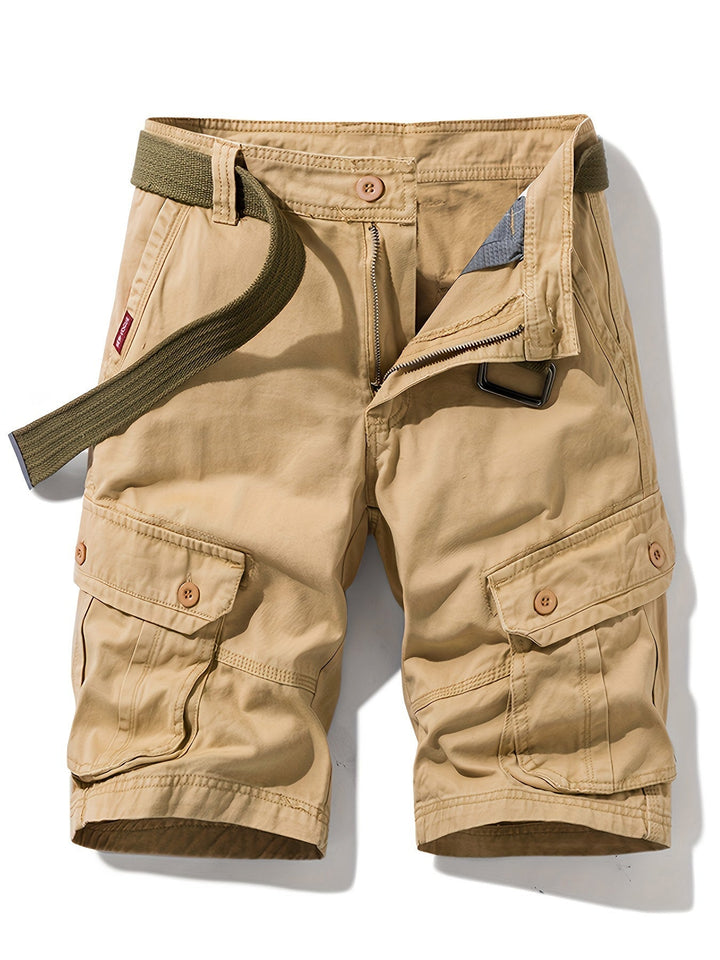 W&W Mode | Entspanntes Modell Herren Shorts Mit Knopftaschen