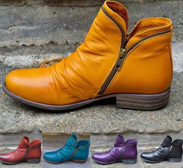 W&W Mode | Damen Reißverschluss-Stiefel