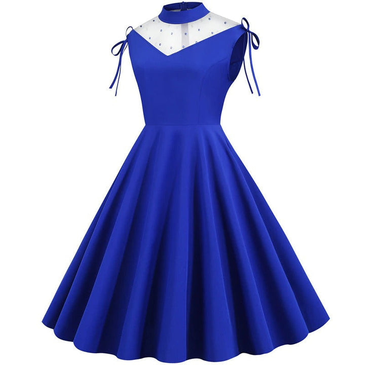 W&W Mode | Vintage Kleid Blauer Zeremonie