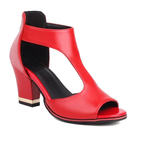 W&W Mode | Orthopadische Sandale mit Absatz